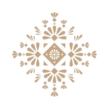 floral pattern background on white background. ceramic tile pattern, vector pattern, cute illustration, tile design, wrap, abstract, carpetのイラスト素材