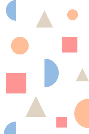 Geometric abstract pattern. Freestyle geometric abstract pattern design. Geometric abstract pattern design for background, wrapping, wallpaper, backdrop, wall artのイラスト素材