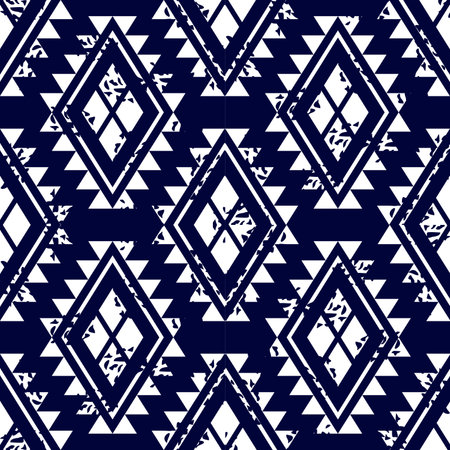 Seamless Aztec pattern. Ethnic background. Boho chic style.