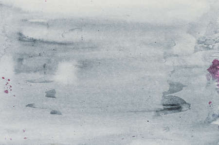 Grey watercolor background with color gradient and streaks.の写真素材