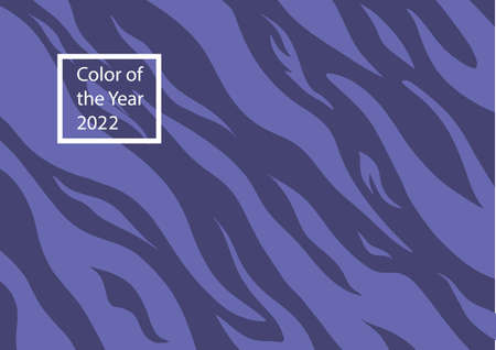 Abstract liquid banner. Trendy colors of 2022 - Very Peri. Beautiful vector background suitable for cover, poster, brochure, etcのイラスト素材