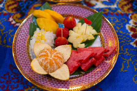 Colorful Fresh Fruitsの写真素材