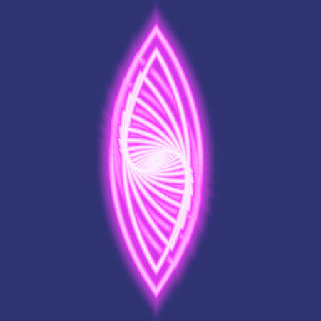 Abstract neon geometric pattern with lines.Vector graphic.のイラスト素材