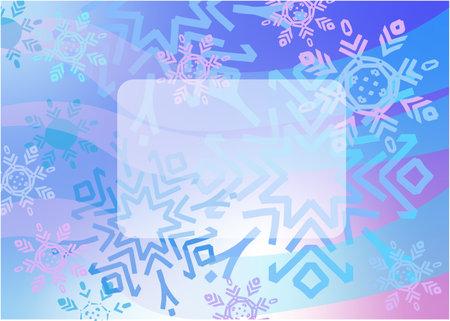 Winter snowflakes background. vector illustration. snowfall sky. Christmas background. Falling snow.のイラスト素材