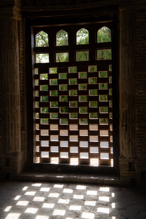 Uzbekistan, Bukhara, the Mausoleum of Ismmoil Samoniy.