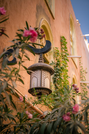 Colorful windows in Kashgar Old Town, Xinjiang, China