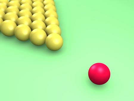 Billiards. 3d