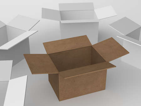 box. 3dの写真素材