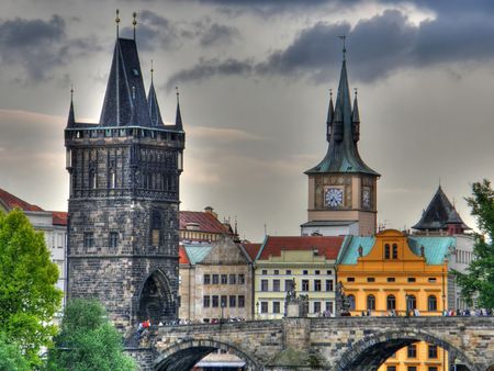 Prague. old town. Czechia. の写真素材