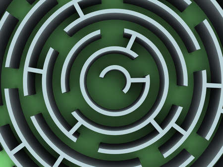 Labyrinth. 3d.の写真素材