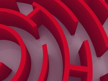 Labyrinth. 3d.の写真素材
