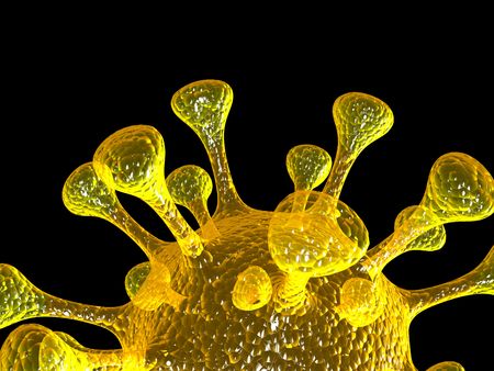 microbe. 3d