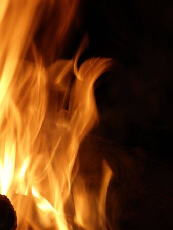 Flames or fire for background