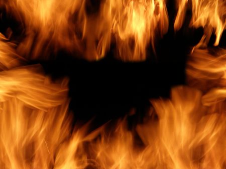 Flames or fire for background