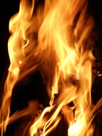 Flames or fire for background