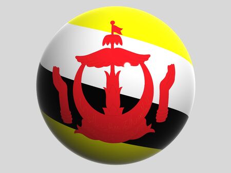 National Flag. Bruneiの写真素材
