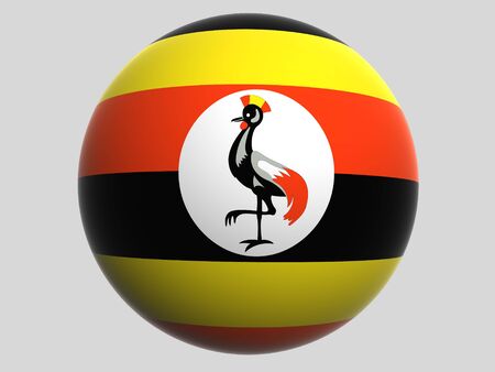 National Flag. Ugandaの写真素材