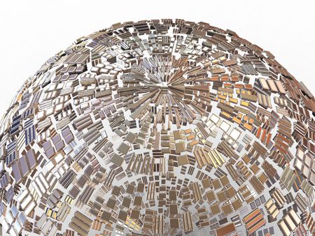 Sphere. 3dの写真素材