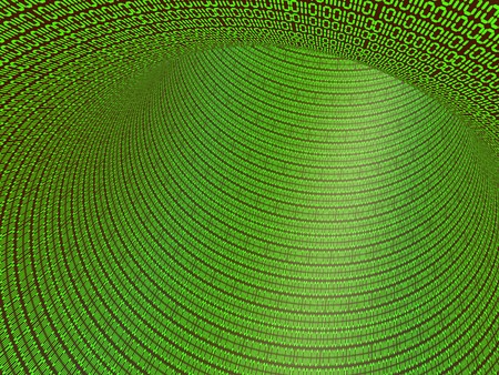 binary code. 3dの写真素材