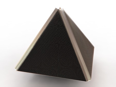 Pyramid. 3dの写真素材