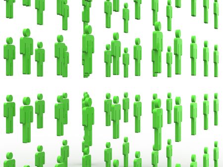 people. 3dの写真素材