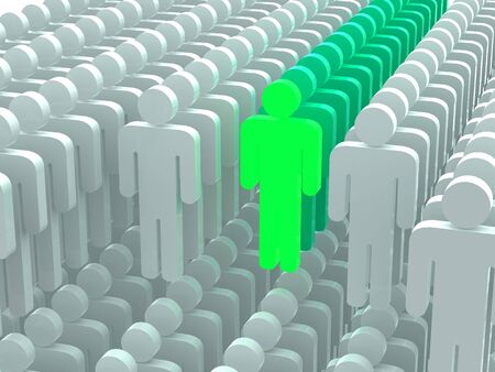 people. 3dの写真素材