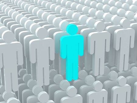 people. 3dの写真素材