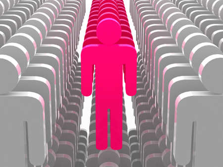 people. 3dの写真素材