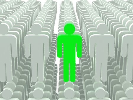 people. 3d
