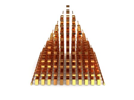 Pyramid. 3dの写真素材