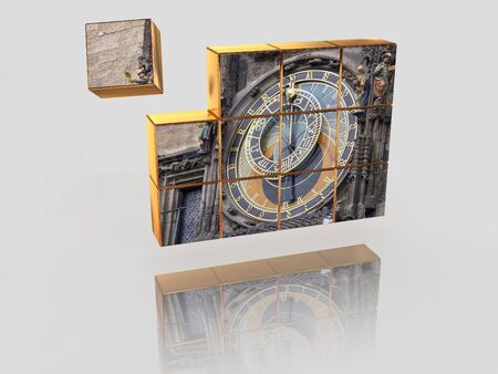 The television image. 3dの写真素材