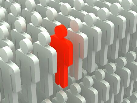 people. 3d