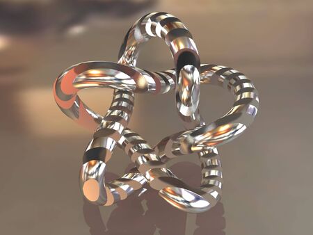 torus knot. 3d