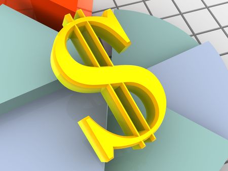 chart. 3d の写真素材