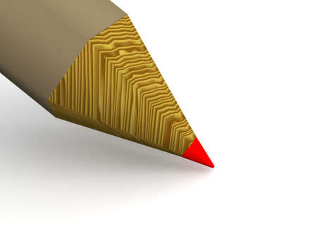 Pencil. 3d の写真素材