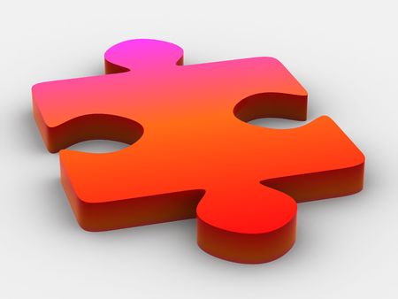 puzzle. 3d の写真素材