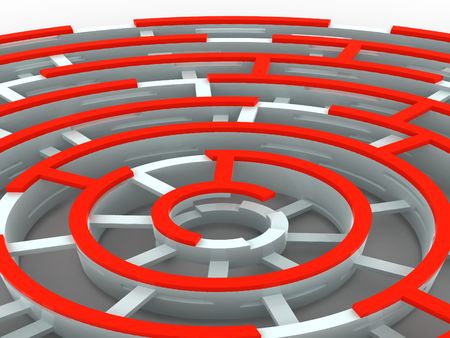 Labyrinth. 3d の写真素材