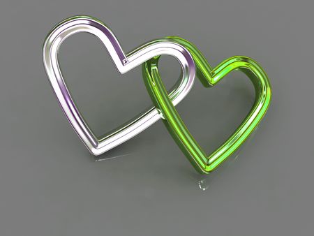Heart. 3dの写真素材
