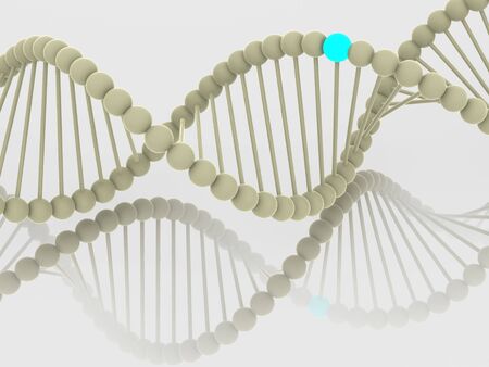 Gene in DNA. 3dの写真素材