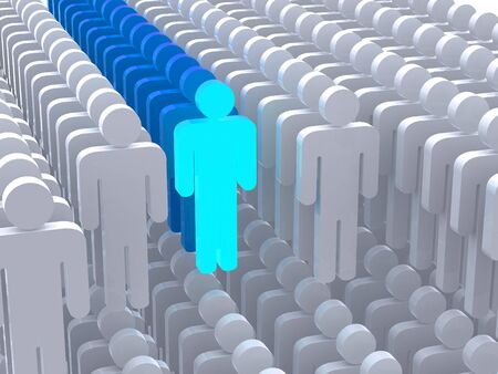 people. 3d