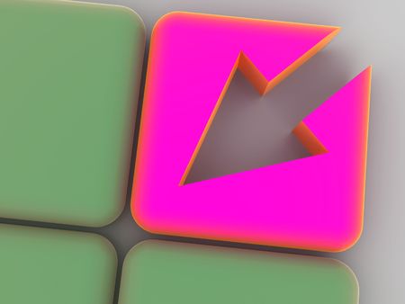 pointer. 3d の写真素材