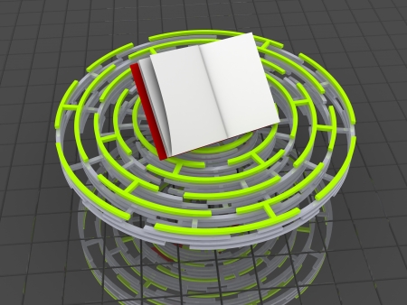 book. 3dの写真素材