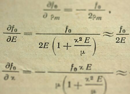 Mathematical formulas. symbolsの写真素材