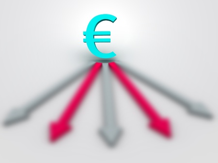 euro symbolの写真素材