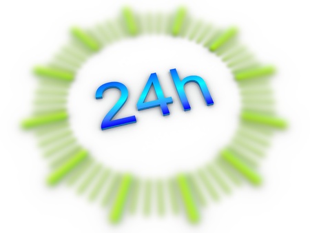 clock. 3dの写真素材