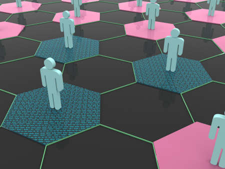 people. 3d