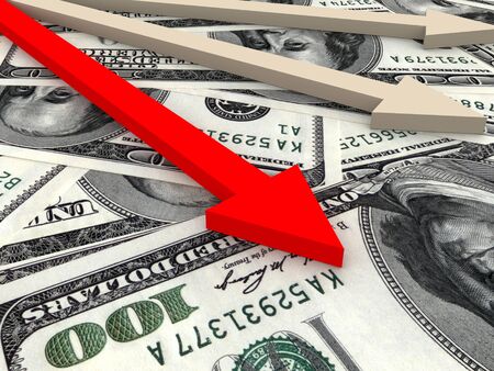 Dollar. 3dの写真素材