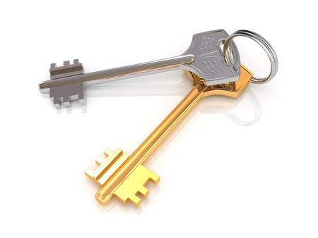 Key. 3dの写真素材