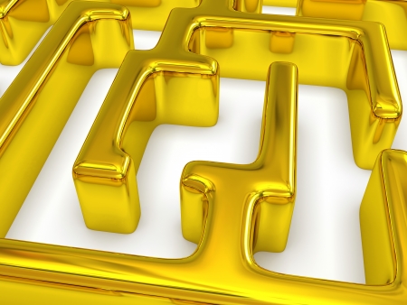 Labyrinth  3dの写真素材