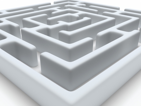 Labyrinth  3dの写真素材